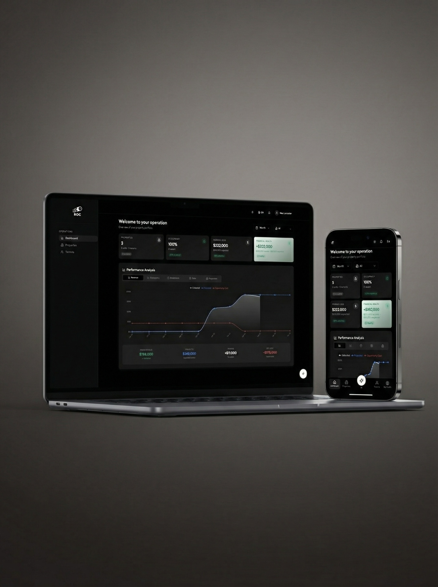Example Roc Workstation ROC — AI Operating System for Property Management